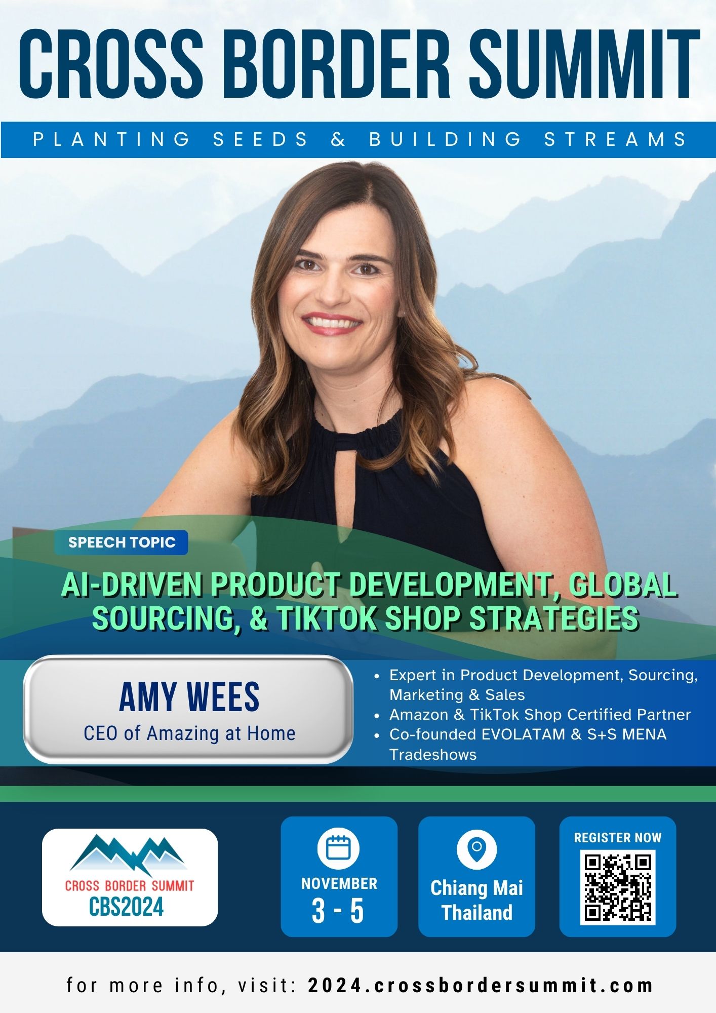 Featured image for “Speaker Spotlight: Dive into Ecommerce Innovation with Amy Wees at Cross Border Summit 2024!”