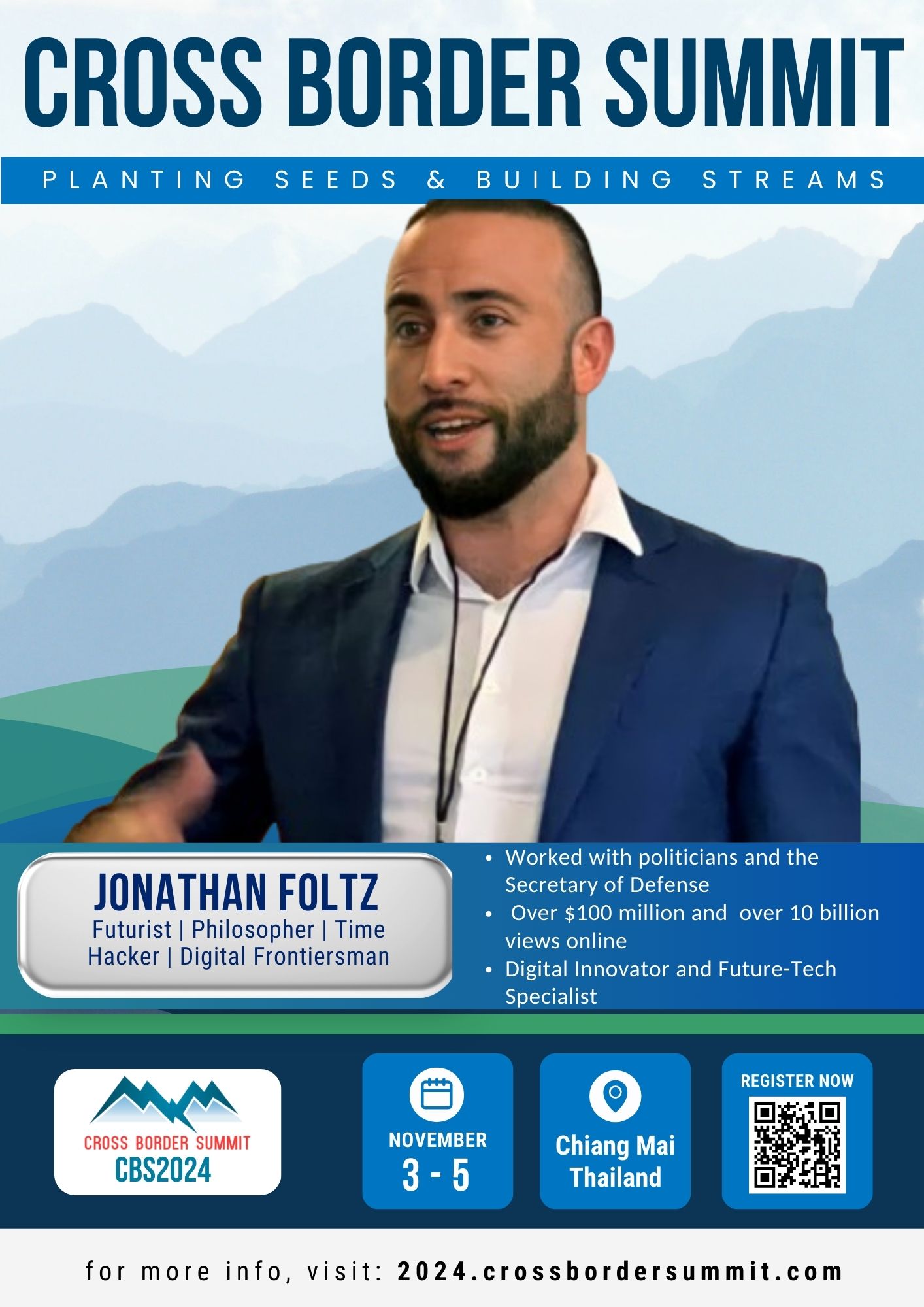 Featured image for “Speaker Spotlight: Meet Jonathan Foltz – Futurist, Philosopher, and Digital Frontiersman”