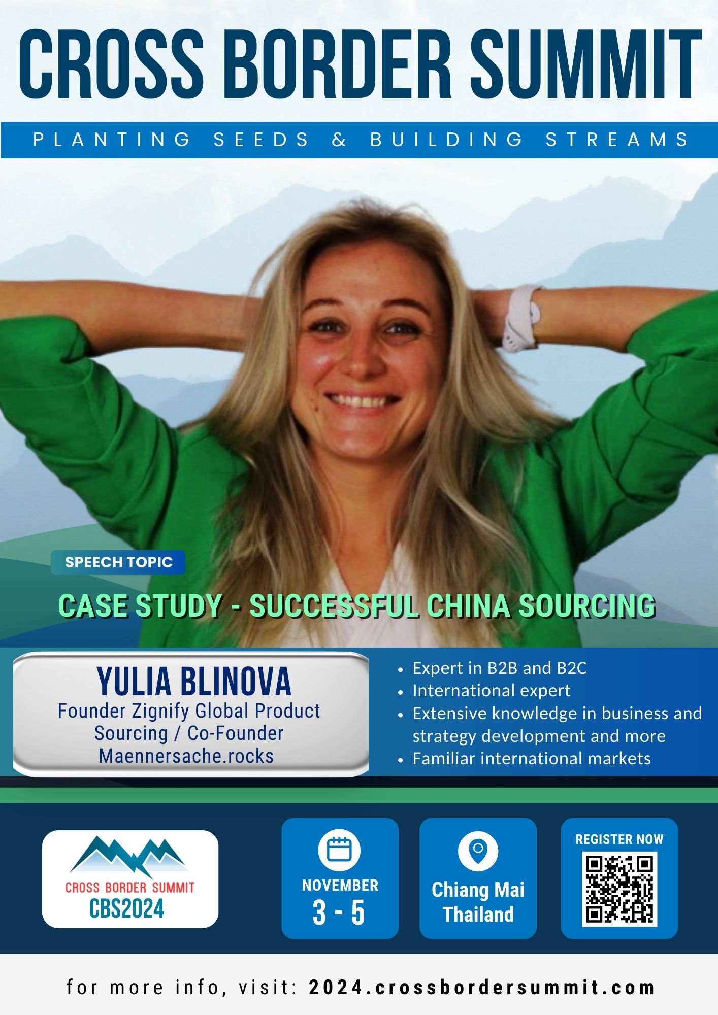 Featured image for “Speaker Spotlight: Yulia Blinova of Zignify – International Sourcing Wizard”